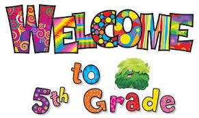 Welcome to 5th Grade!
